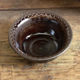 点描小鉢（鉄錆）