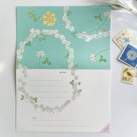 クローバーの花環　シークレットカード
