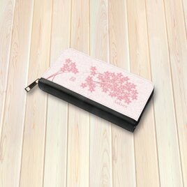 （送料無料）長財布【桜華（さくらばな）】（名入れ可）