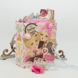 pretty girls♡おすそ分けファイル♡気持ち華やぐ♡ジャンクジャーナル♡コラージュ♡BOOKタイプ