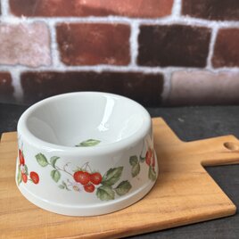 いちご　ペットフードボウル