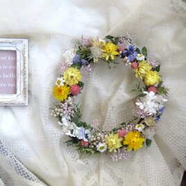 Spring Wreath（卵色のやさしさ）