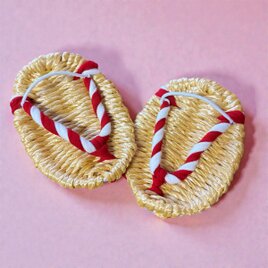 【1歳のお祝い】【はじめての一歩に】誕生日 餅踏み わらじ ｜記念日・初節句・一升餅