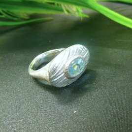 ブルートパーズ　リング