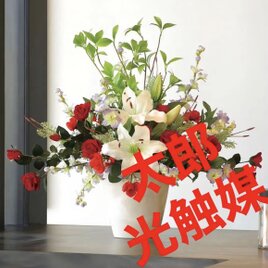 光触媒　人工観葉植物　ウォールグリーン　フェイクグリーン　フラッシュレッド