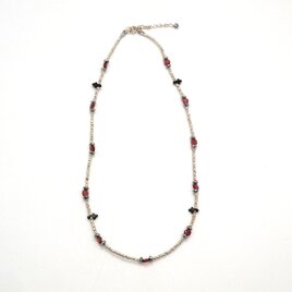 CE-N-16 【CERCA】ナチュラルストーン＆ヴィンテージビーズ ネックレス