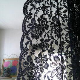 花刺繍×tulle caféstyle