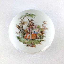 ボンボニエール 恋人たち 陶器の小物入れ 12OTbp4