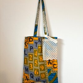 Tote bag　M　-alphabet-