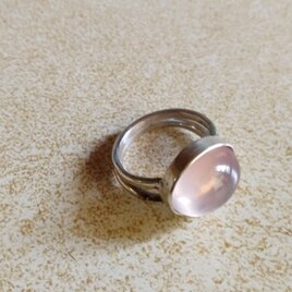 ローズクォーツsvリング