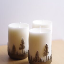 北欧の森に灯るひかりキャンドル