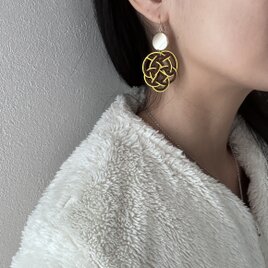 亀子結び水引ピアス