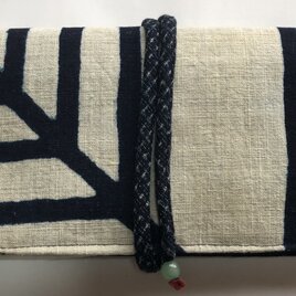 ８６２７　筒掛けで作った和風財布・ポーチ
