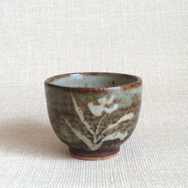 湯のみ（抜絵 すみれa）