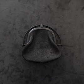 コインケース ＜猪革 black パッチワーク＞ 小銭入れ