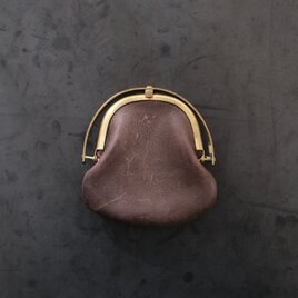 コインケース ＜牛革 mocha＞ 小銭入れ