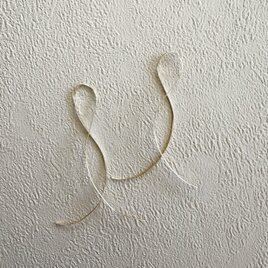 ハーフラウンドワイヤーのスクリプトピアス