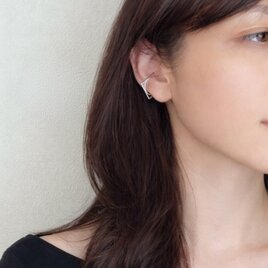 Square & Circle イヤーカフ（SV）
