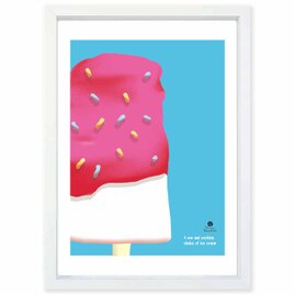 ファインアイス　アイス　送料無料 　イラスト　A4〜A0　ポスター　アートポスター　アートsei検索新着順　3996