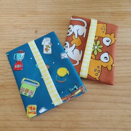 まとめて2個！子供用⭐️ミニポケットティッシュケース キッズ用 レトロアニマル 家電