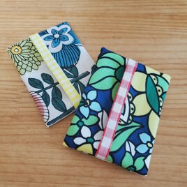 まとめて2個！子供用⭐️ミニポケットティッシュケース キッズ用 フラワー