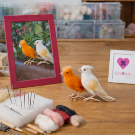 羊毛フェルト そっくり 鳥 オーダーメイド｜写真から作る カナリア ぬいぐるみ｜ペットロス メモリアル レプリカ｜オウム 鸚鵡