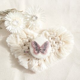 ★2wayくるみボタンブローチクリップ★