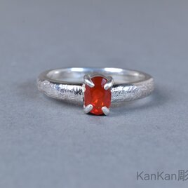 ファイアーオパールのリング