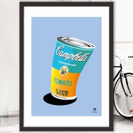 踊るCAN　送料無料 　あらゆるお部屋のポスター　イラスト　ポスター　アートポスター　アート/sei検索新着順　3891