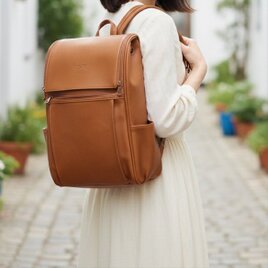 レザーリュック 13インチ メンズ レディース リュック 防水