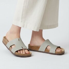 本革 牛革 サンダル レディース メンズ　ご主人 誕生日 父の日