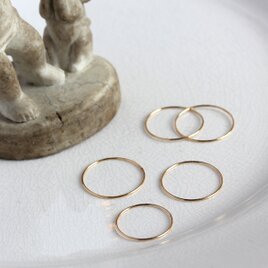 K18 【18】eighteen・リング