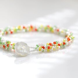 きらめくビーズのブレスレット / Strawberry Garden