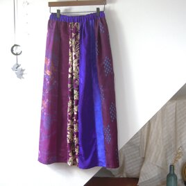 「好き」をあつめたスカートA【sara-nari】着物リメイク