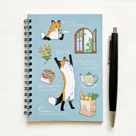 A6リングノート　暖かい日のスマリ