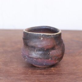 備前焼 ぐい呑み(木箱付き)　gi-066