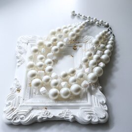 【アメリカ買付】マルチストランド パールネックレス ＊Vintage Crafted Elegance1960s-1970s