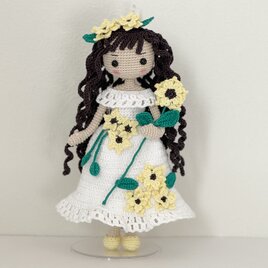 あみぐるみ・女の子♡ひまわりちゃん