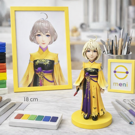 写真から作るアニメ風オーダーメイドフィギュア｜子供の絵を人形にする｜アニメ・漫画 推しギフトアニメ好き プレゼント 可愛い