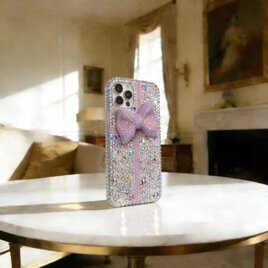 キラキラ iPhone 17 16 ケース  デコ電 ラインストーン 韓国風 Galaxy Pixelスマホケース 贅沢