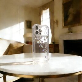 キラキラ iPhone 17 16 ケース  デコ電 ラインストーン 韓国風 Galaxy Pixelスマホケース 贅沢