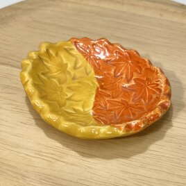 紅葉豆皿