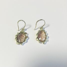 天然石スーパーセブンのピアス