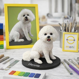 写真から作るオーダーメイドペットフィギュア｜愛犬・愛猫そっくり似顔人形｜うちの子 肖像画 置物｜世界に一つ メモリアルギフト