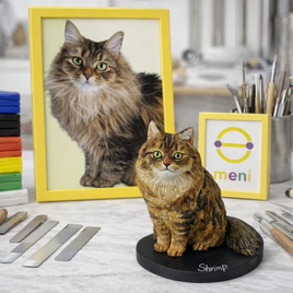 写真から作るオーダーメイドペットフィギュア｜愛犬・愛猫そっくり似顔人形｜うちの子 肖像画 置物｜世界に一つ メモリアルギフト