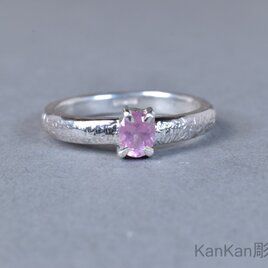 ピンクスピネルのリング
