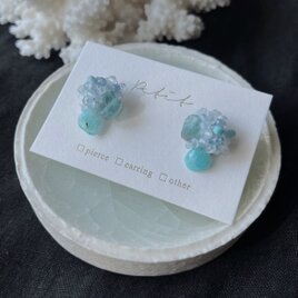 『金平糖』の耳飾り［イヤリング］