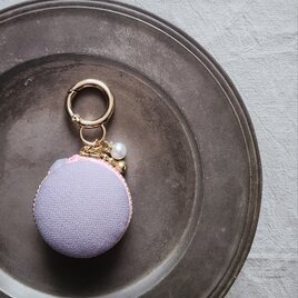 お菓子みたいなマカロンポーチ