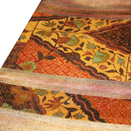 【一点もの】至高の芸術 シルクジャワ更紗 正絹創作なごや帯