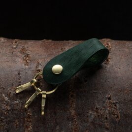 馬革　レザーキーホルダー　ベルトループホルダー　225735